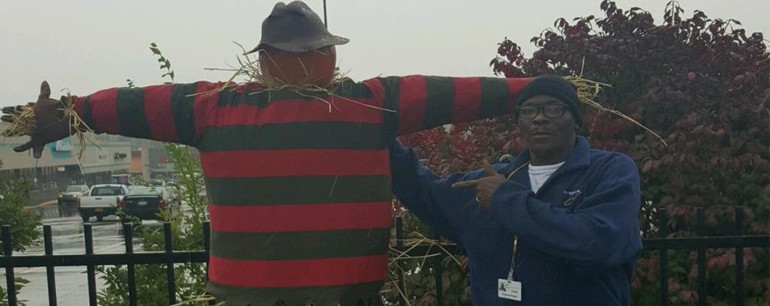 CC Housing Enters BID Scarecrow Contest