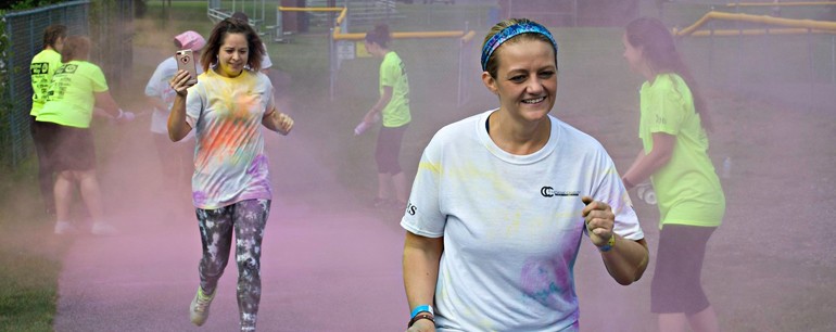 GALLERY: Catholic Charities' Color Run